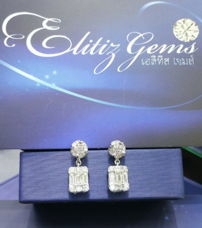 ต่างหูเพชร EER311 + EER385